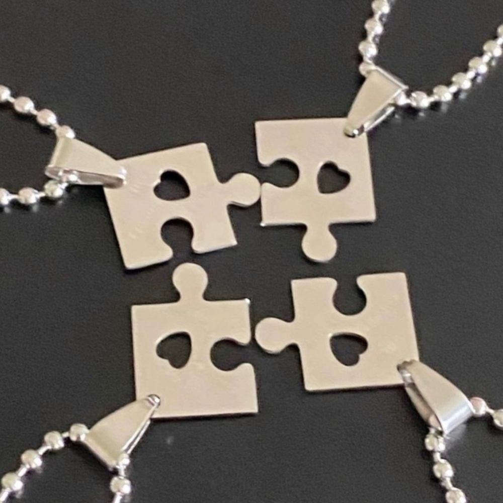 Feel Close to Your Family/ Loved Ones/ Best Friends Stainless Steel Necklace